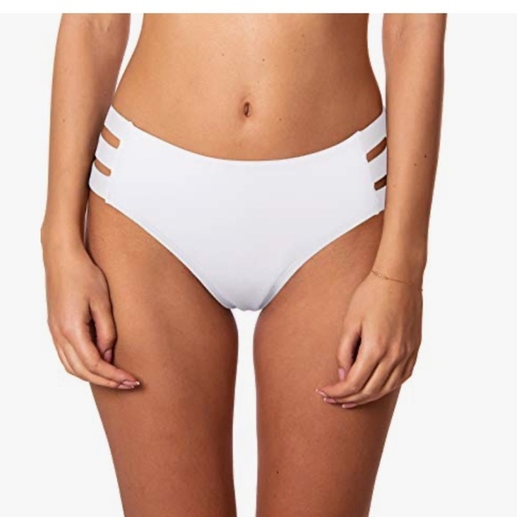 Ocean Blues Women's Strappy Bikini Bottom Full Coverage Swim Briefs XL NWT - Picture 4 of 8